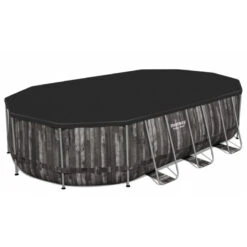 Bâche Hiver Bestway Compatible Avec La Piscine Ovale 7,32 X 3,66 X 1,22 M