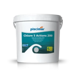 Chlore 5 Actions 200 Piscimar ( Anciennement Policlor)