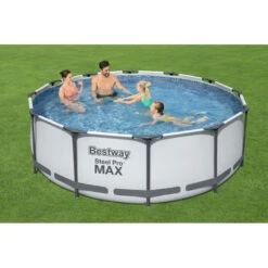 Piscine Tubulaire Ronde Bestway Steel Pro Max 3,66x ↕1,00m 9 Piscine Tubulaire Ronde Bestway Steel Pro Max 3,66x ↕1,00m -Poolify Shop piscine tubulaire bestway 366x 100m 3