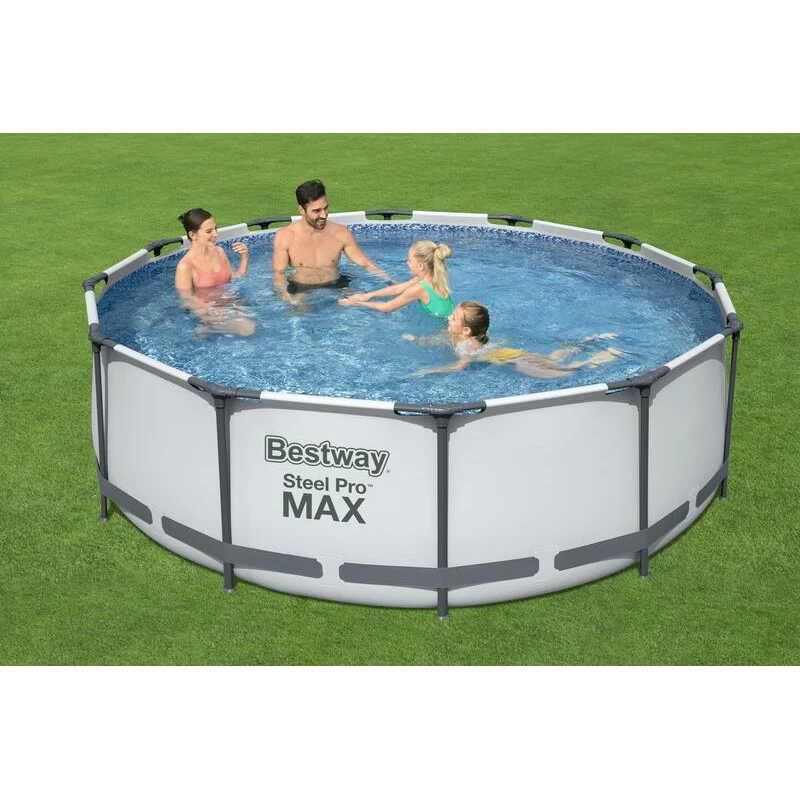 Piscine Tubulaire Ronde Bestway Steel Pro Max 3,66x ↕1,00m 6 Piscine Tubulaire Ronde Bestway Steel Pro Max 3,66x ↕1,00m - Image 4