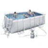 Piscine Tubulaire Rectangulaire Bestway Power Steel 4,12x 2,01x ↕1,22m -Poolify Shop piscine tubulaire bestway power steel frame 412x 201x 122m